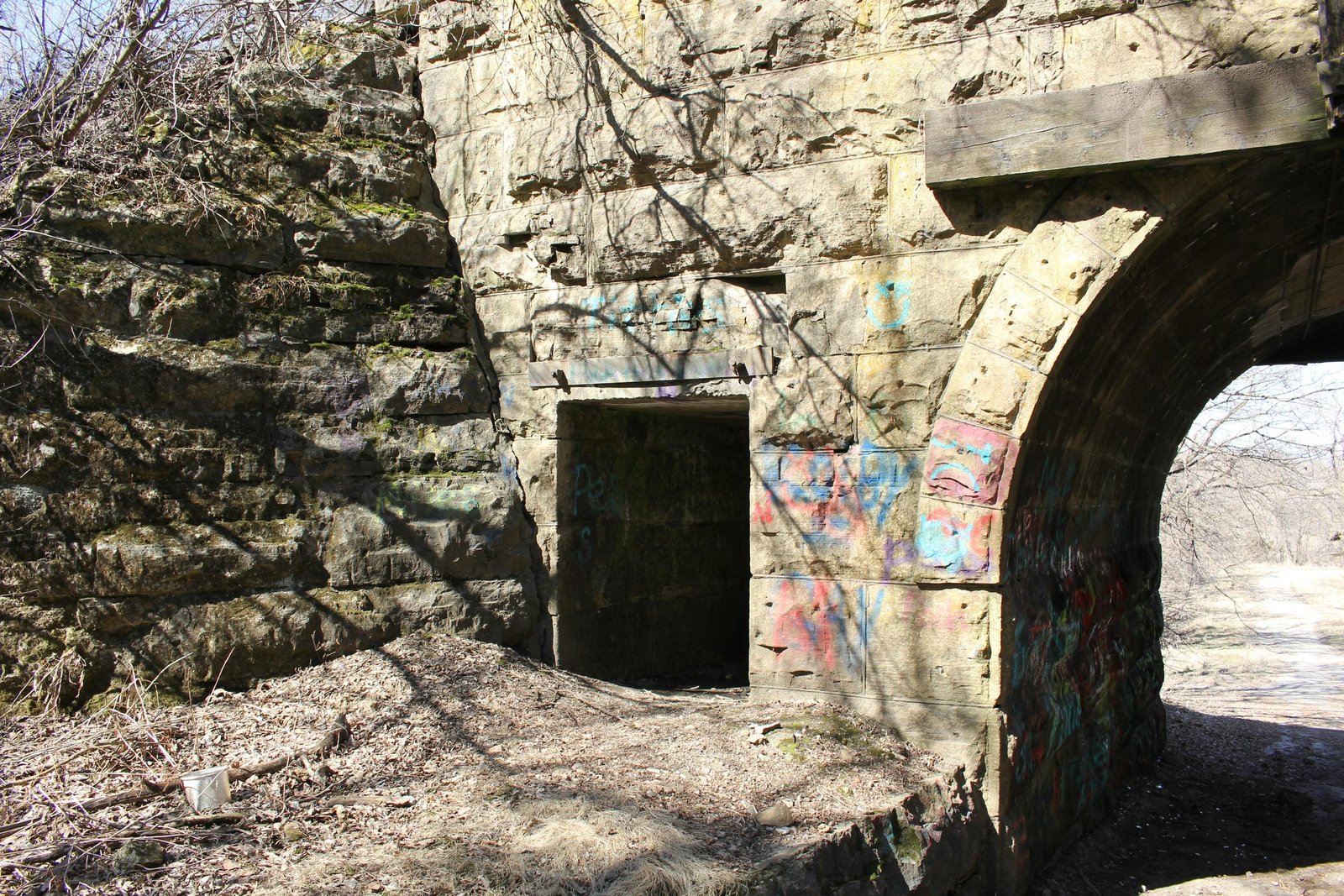 West abutment
